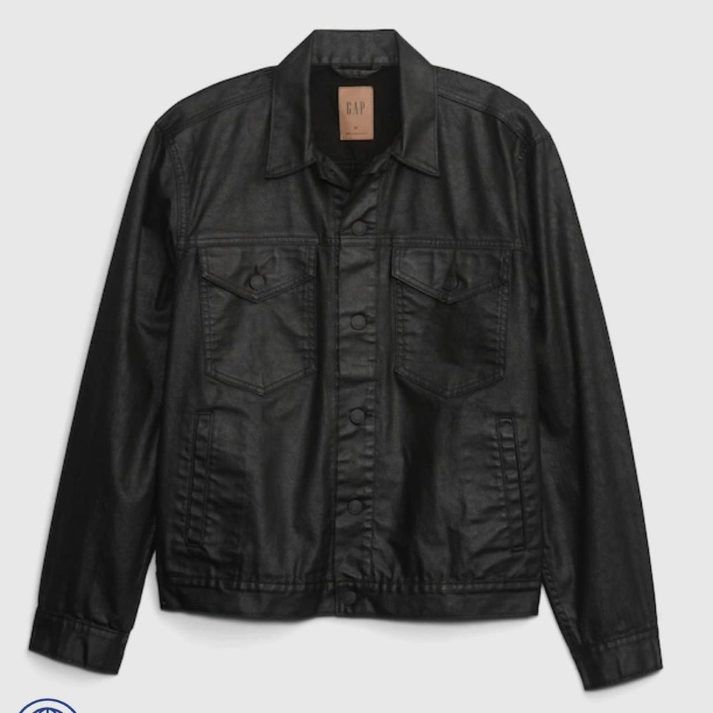 Gap Coated Denim Icon Jacket with Washwell, brand new with tags size XS